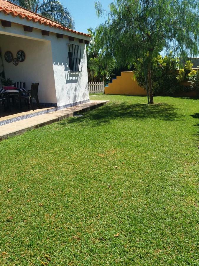 Chalet La Huerta Con Piscina Y Wifi Conil De La Frontera Exteriör bild