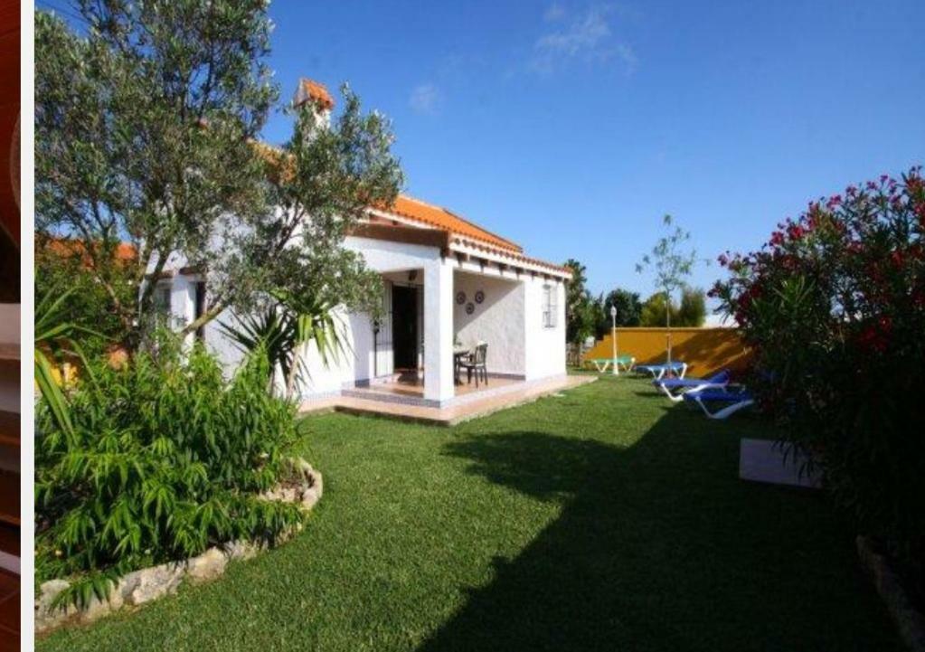 Chalet La Huerta Con Piscina Y Wifi Conil De La Frontera Exteriör bild